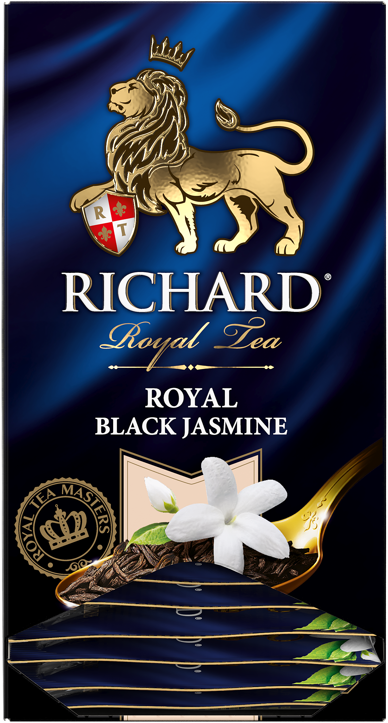 Richard "Royal Black Jasmine" black tea flavored, 25 sachet, 45 g