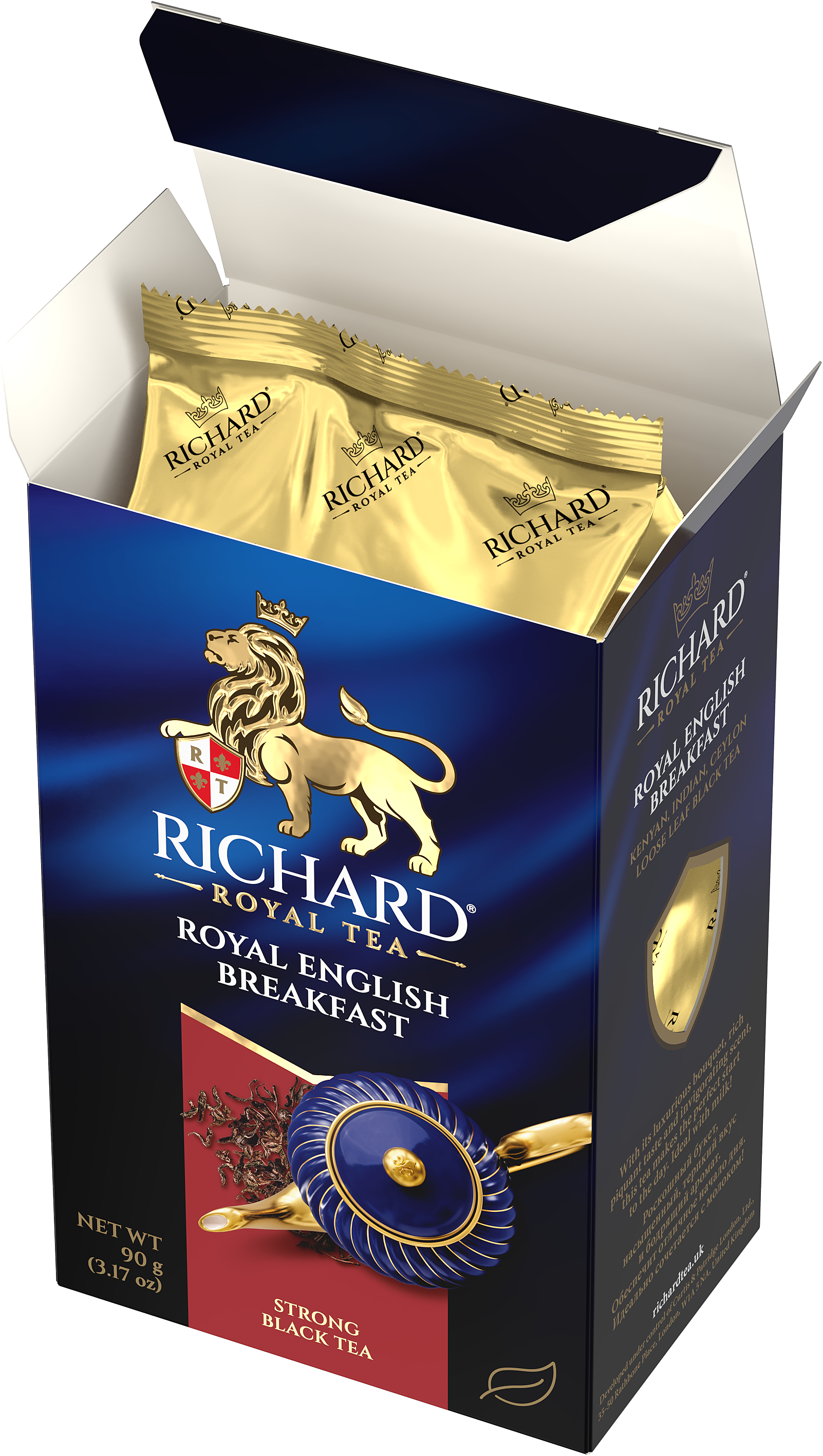 Richard "Royal English Breakfast", black leaf tea, 90 g Richard Tea