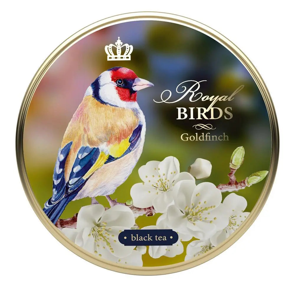 Royal Birds, must suurelehine tee, 40g GOLDFINCH - Richard Tea Estonia